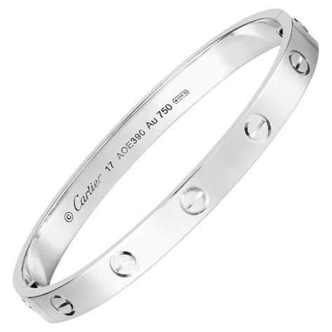 cartier love bracelet white gold|cartier love bracelet true story.